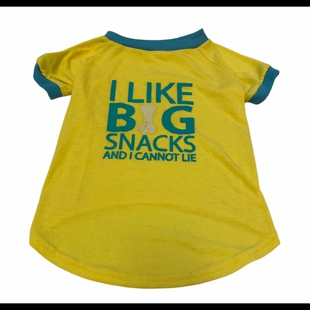 DOG “I Like Big Snacks And I Cannot Lie” Tshirt